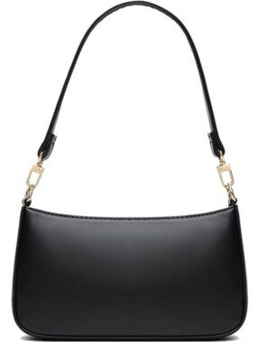 Women's Faux Leather Shoulder Bag, Adjustable Crossbody, Y2K Retro Handbag, 2